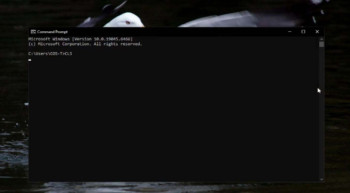 Open Command Prompt as Administrator
