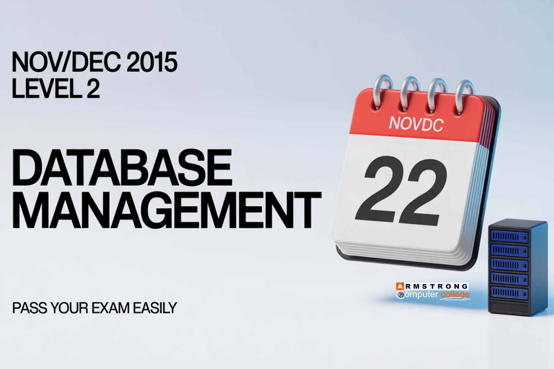 Nov Dec 2015 Level 2 Database Management