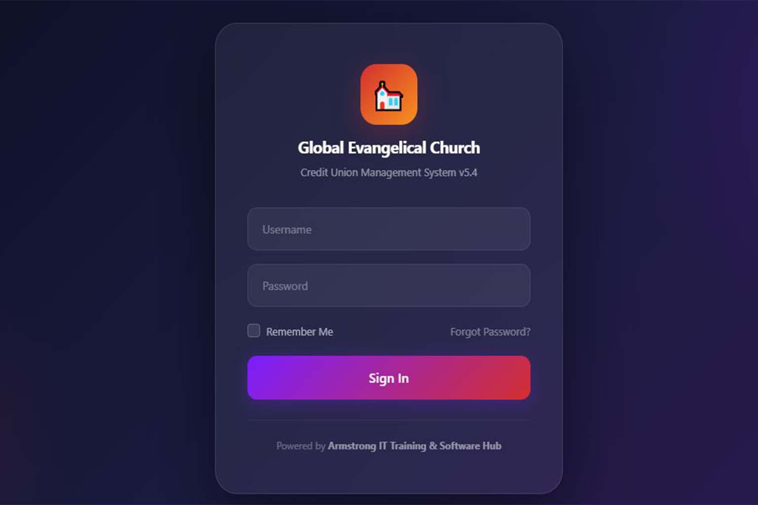 Credit Union Management System
